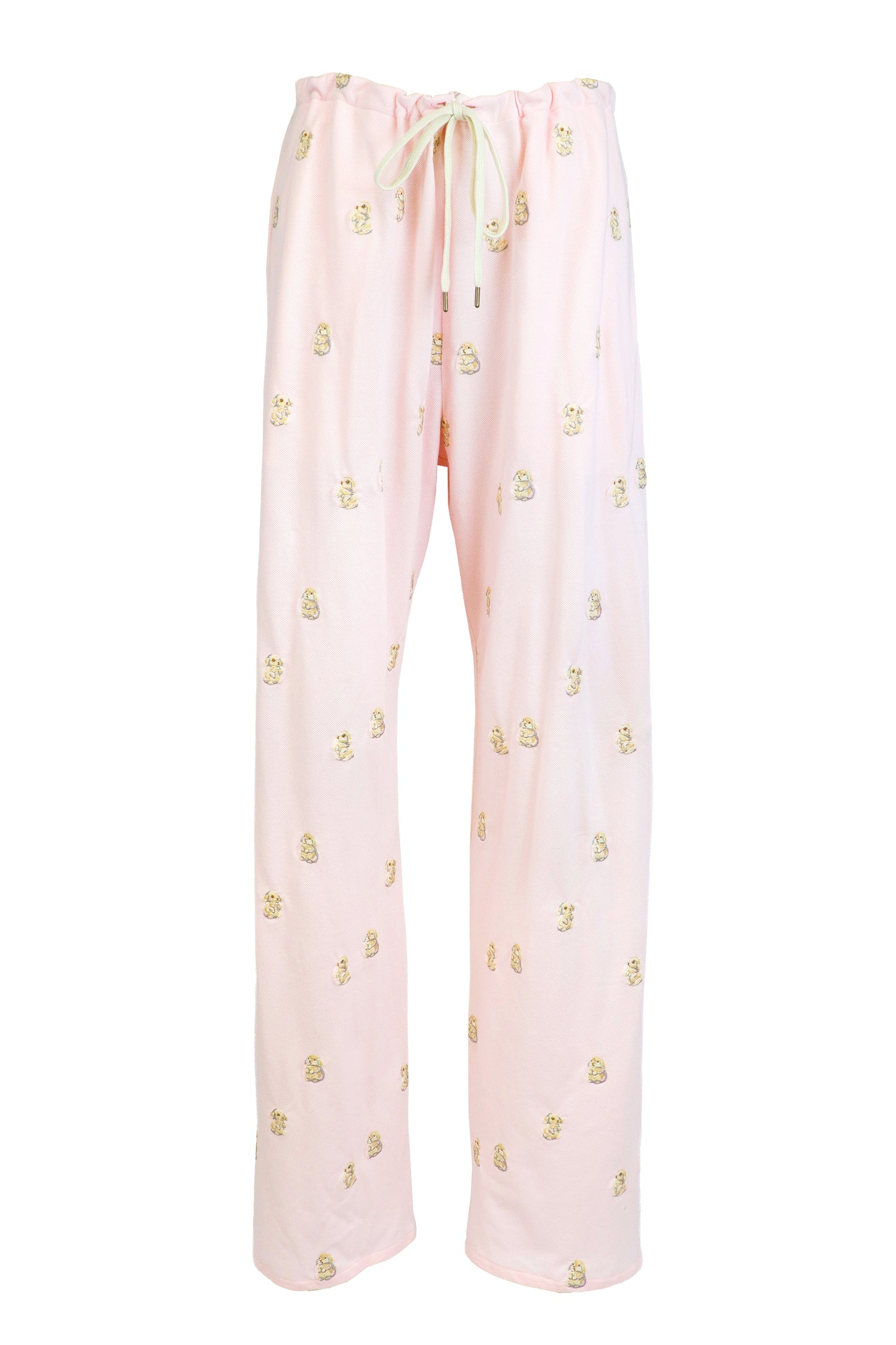 【SS26受注】Embroidery Flat Pants / Pink / MSS26P021