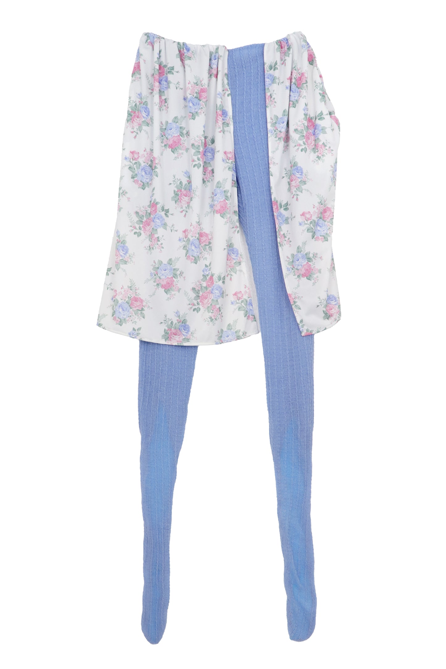 Skirt & Tights / Blue