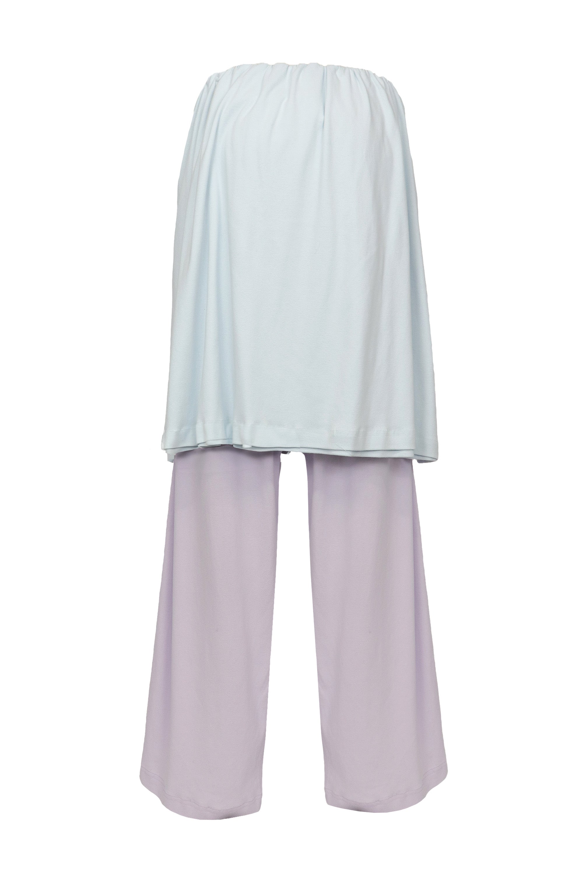 Layered Pants / Purple-Mint – MIKIOSAKABE & JennyFax（ミキオサカベ