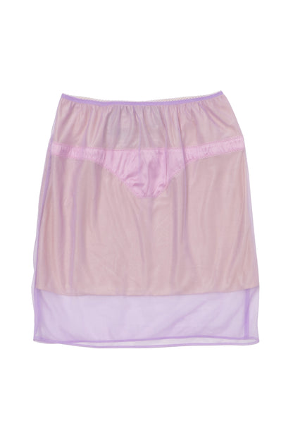 【SS26受注】See Through Skirt / Lilac / JFSS26S011