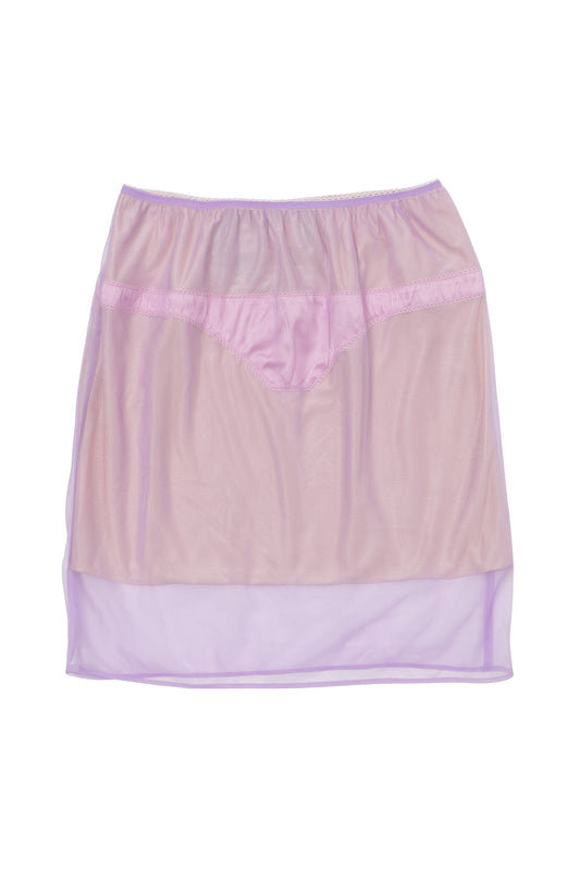 【SS26受注】See Through Skirt / Lilac / JFSS26S011