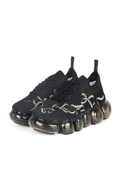 【SS27受注】Jewelry Ribbon Embroidery / Black / MSS27SH01