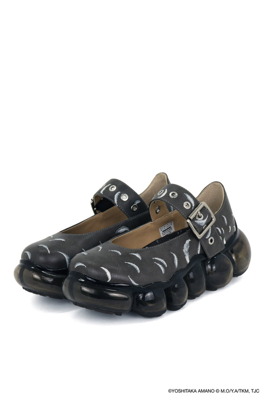 【预购】珠宝天使蛋羽毛玛丽珍鞋 / 黑色 / MSTT25SH03