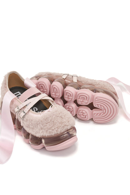 【AW26预购】New Jewelry Fur Ballet / 粉色 / MSAW26SH03