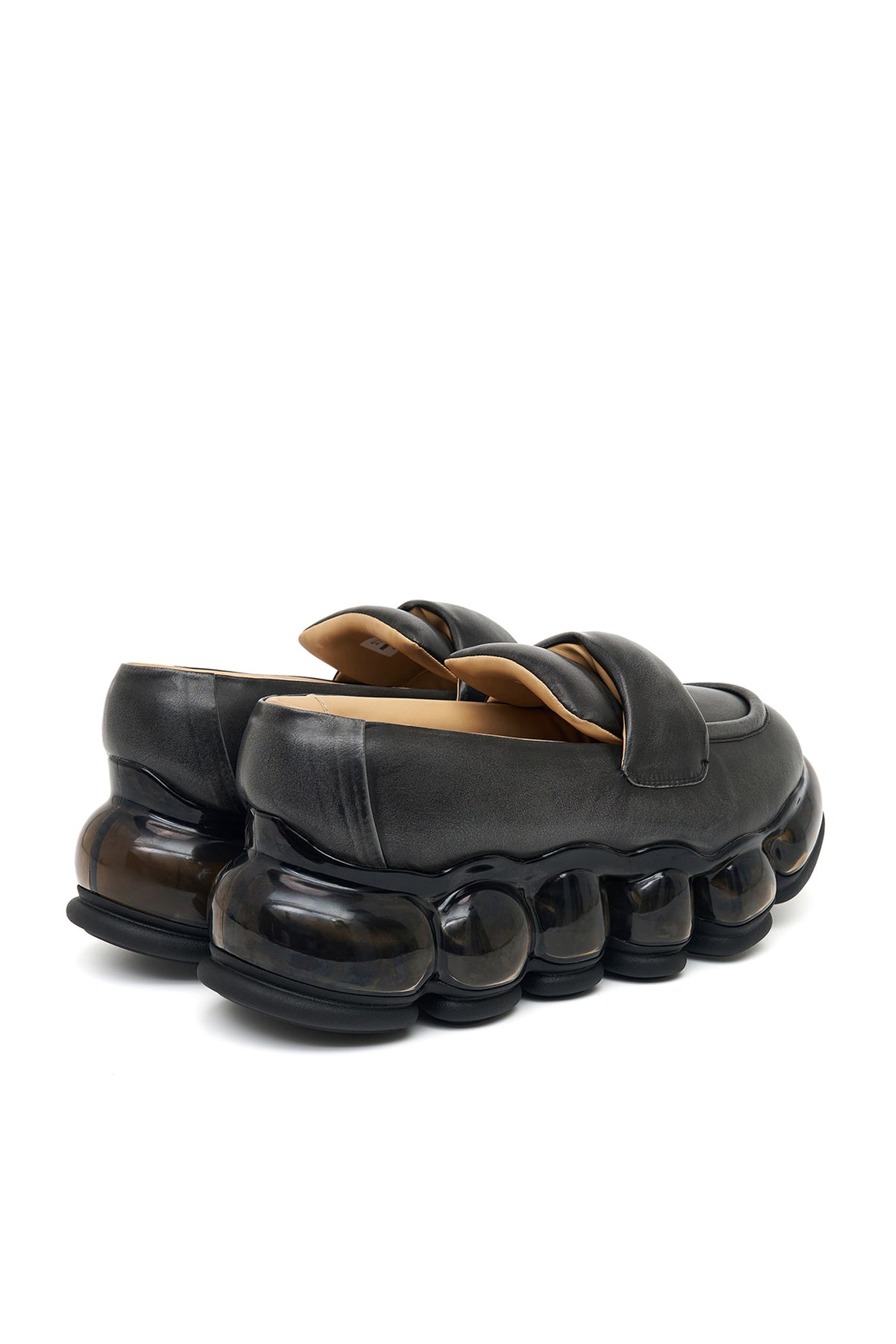 New Jewelry Puff Loafer / Black