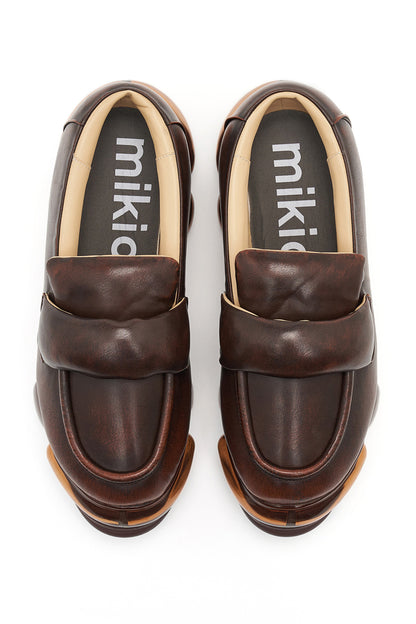 New Jewelry Puff Loafer / Brown