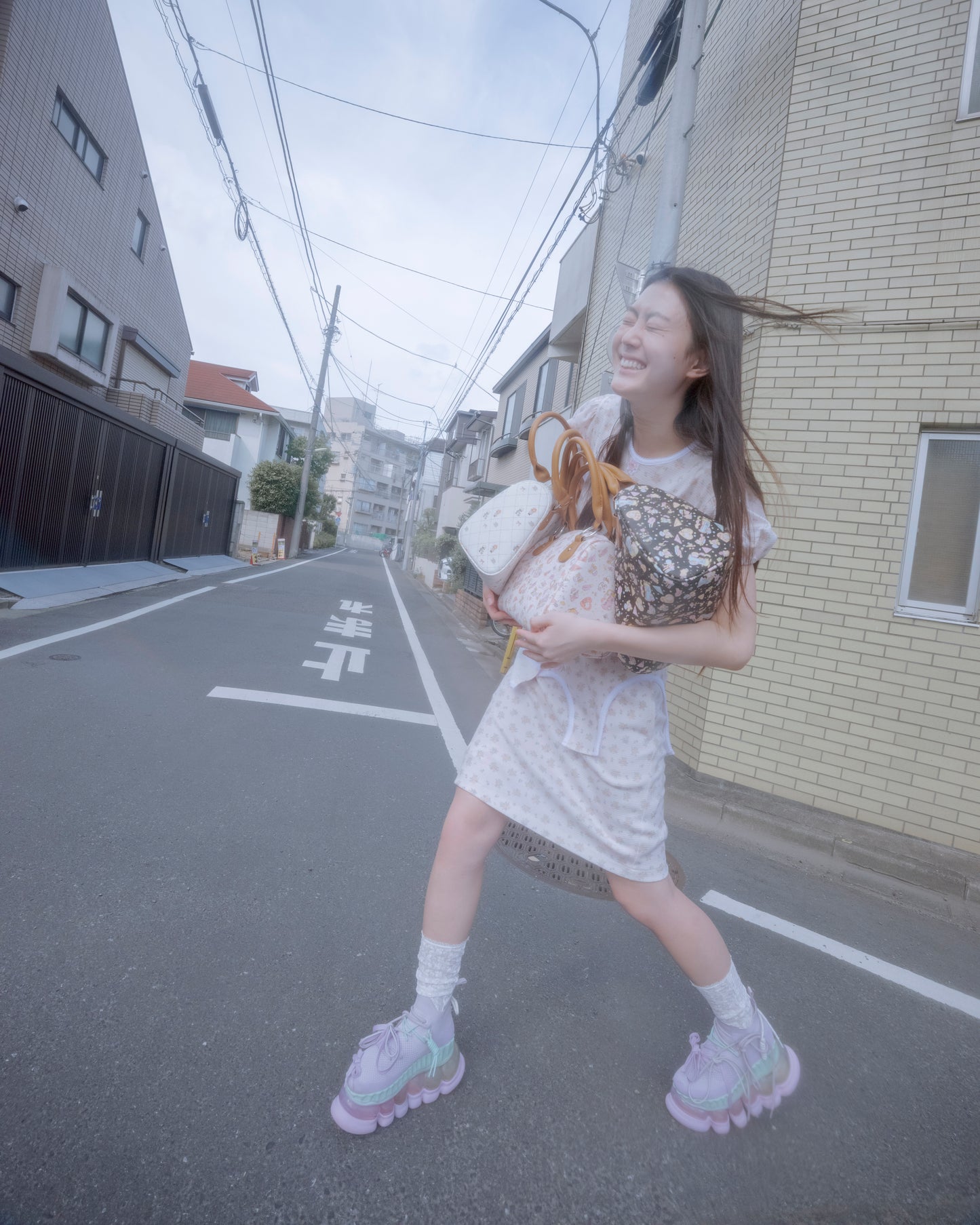 Sweet Heart Jersey Set-Up / Pink