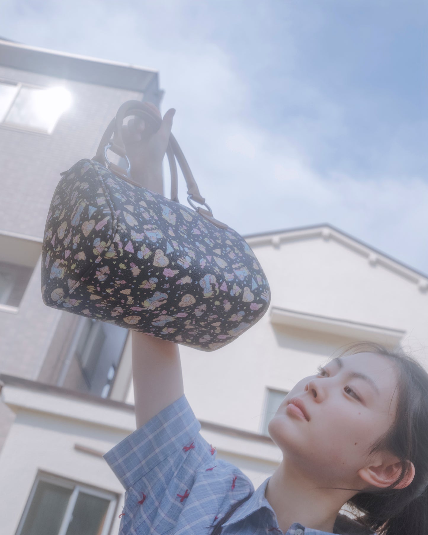 Carryall Bag / Black Cartoon