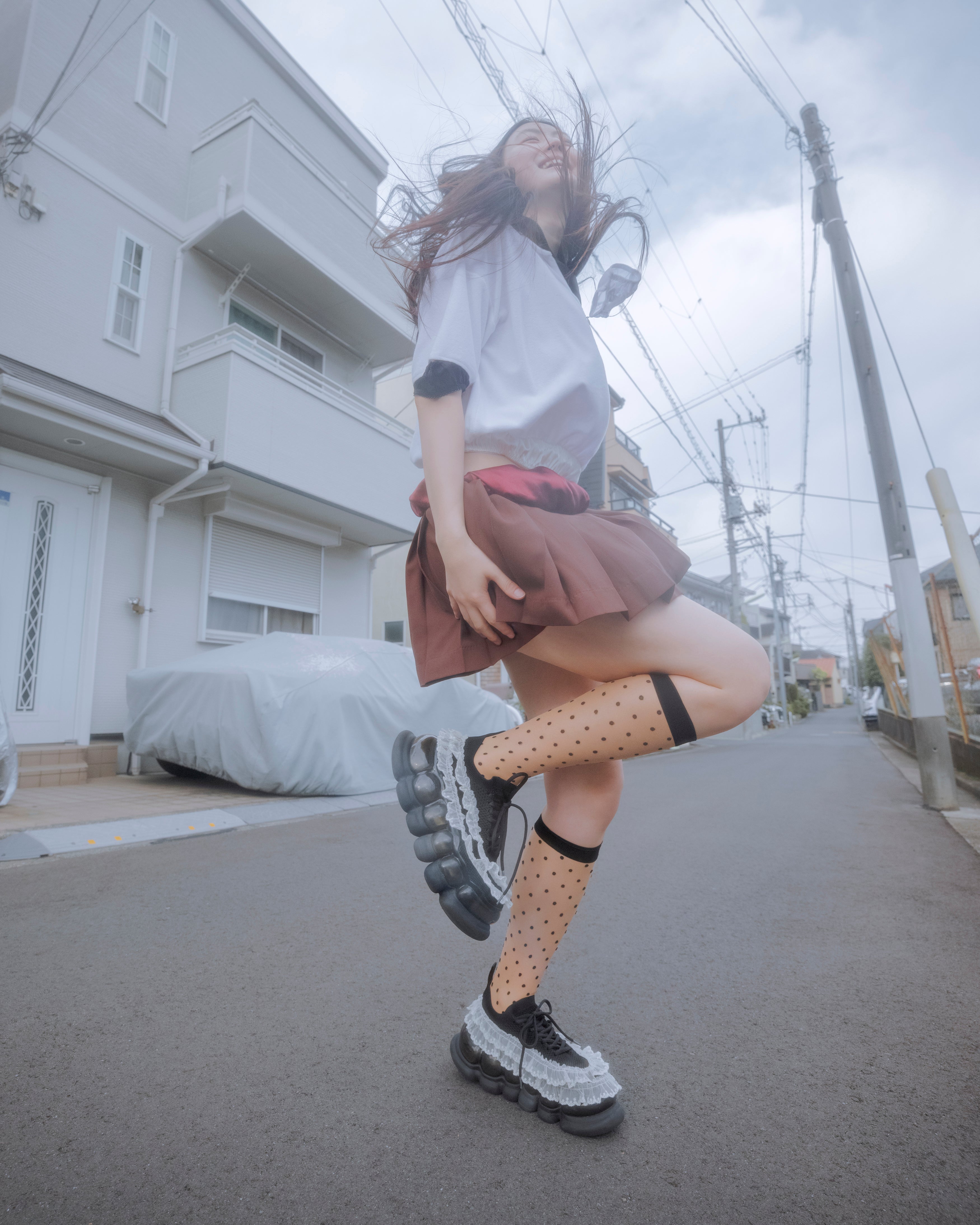 ミキ See Through Skirt / Lime｜MIKIOSAKABE&JennyFax公式ストア
