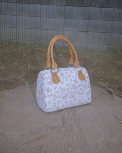 Carryall Bag / Pink Cartoon