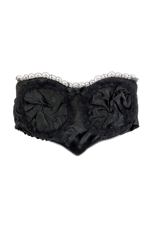 【AW26预购】Corset Heart / 黑色 / JFAW26T03