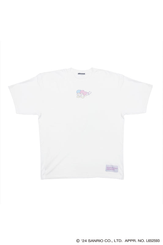 4XL T-shirt / White / Little Twin Stars x MIKIOSAKABE