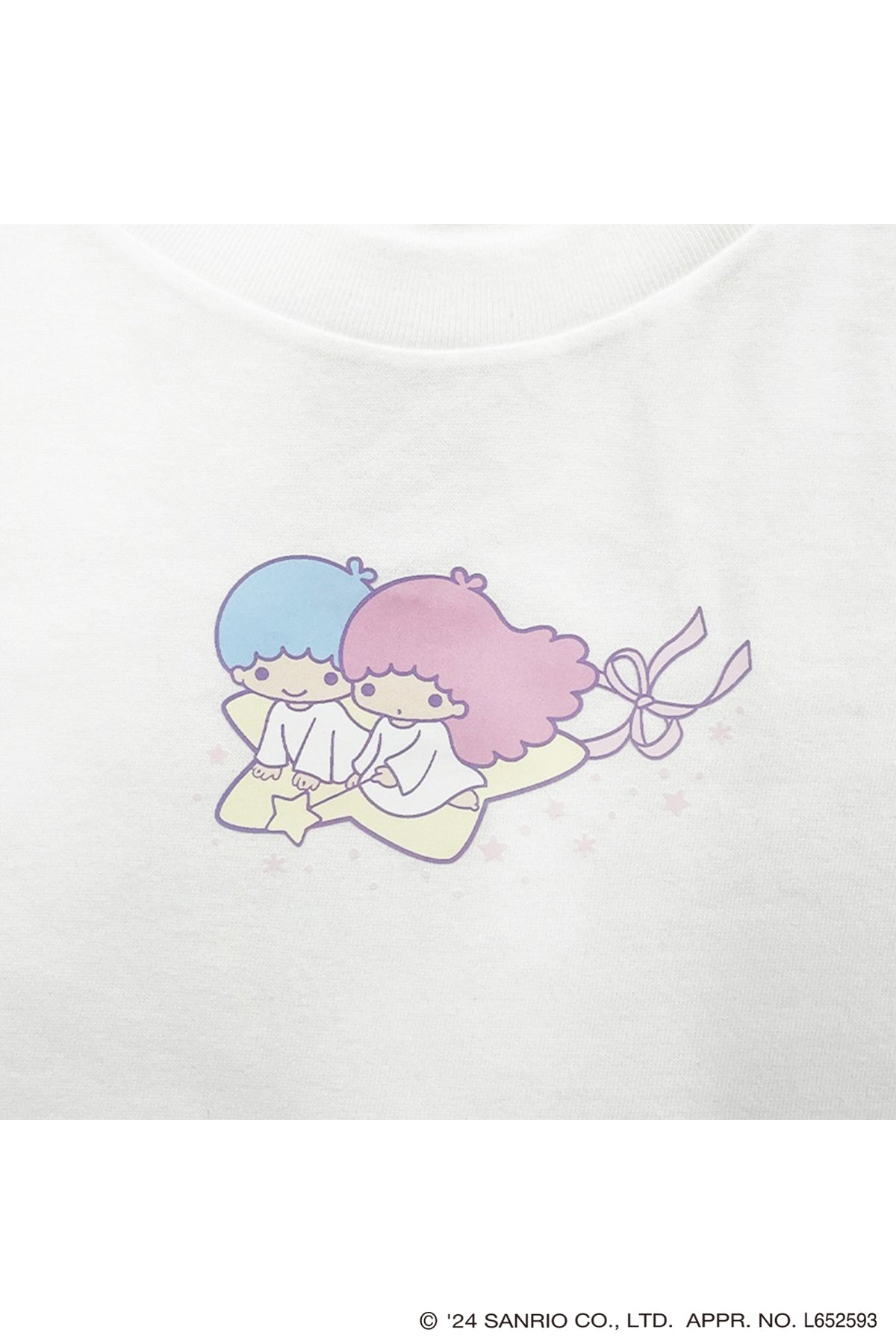 4XL T-shirt / White / Little Twin Stars x MIKIOSAKABE