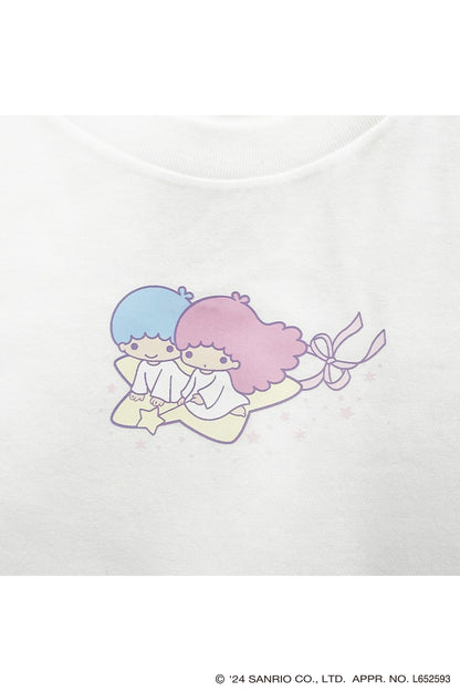 4XL T-shirt / White / Little Twin Stars x MIKIOSAKABE