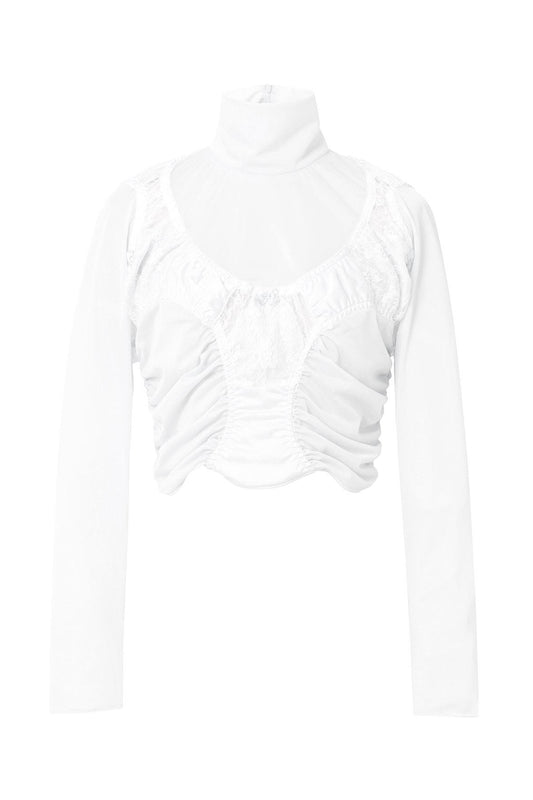 【SS27受注】Knickers Top / White / JFSS27T02
