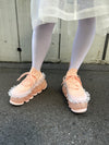 New “Jewelry” Shoes Tarte lace / Nude Pink