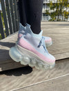 【Gifting】"Jewelry" High Shoes / LightBlue Pink