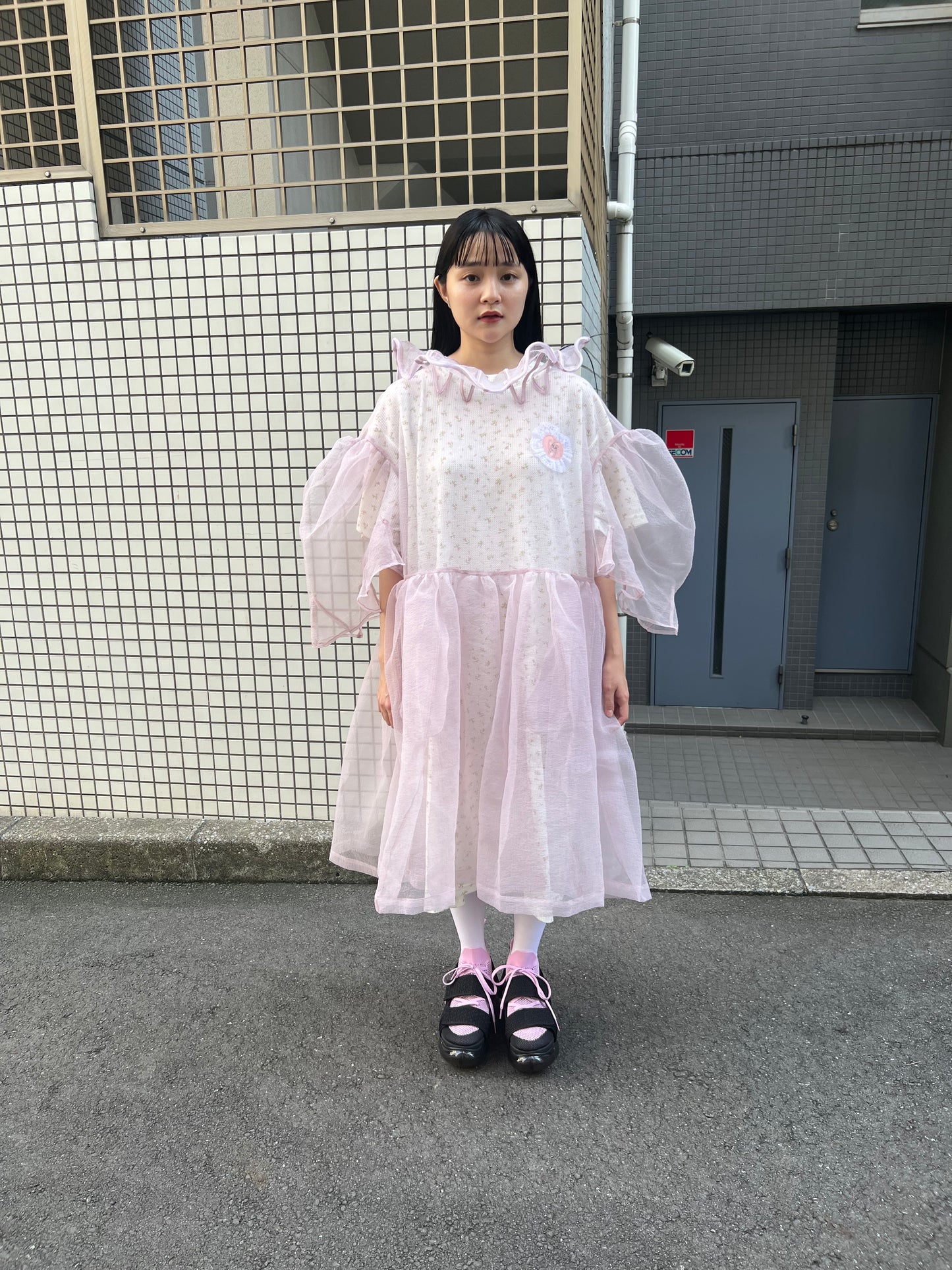 Peach Parade Dress / Lavender