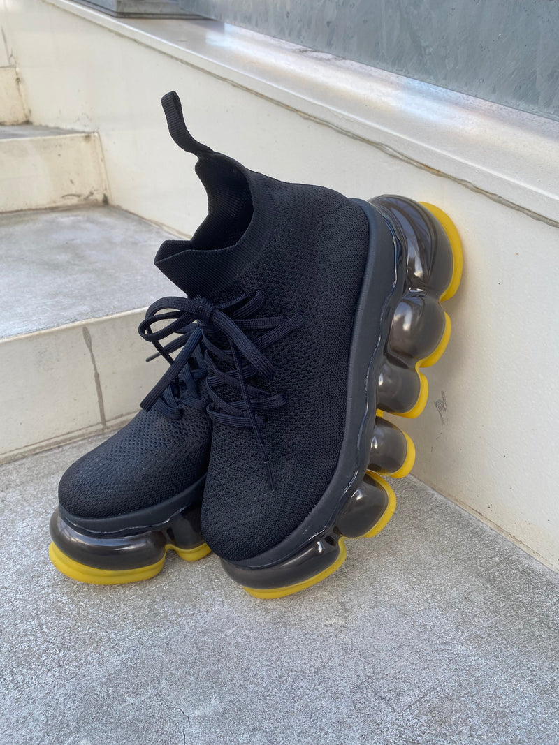 【Gifting】New "Jewelry" High Shoes / Yellow Black