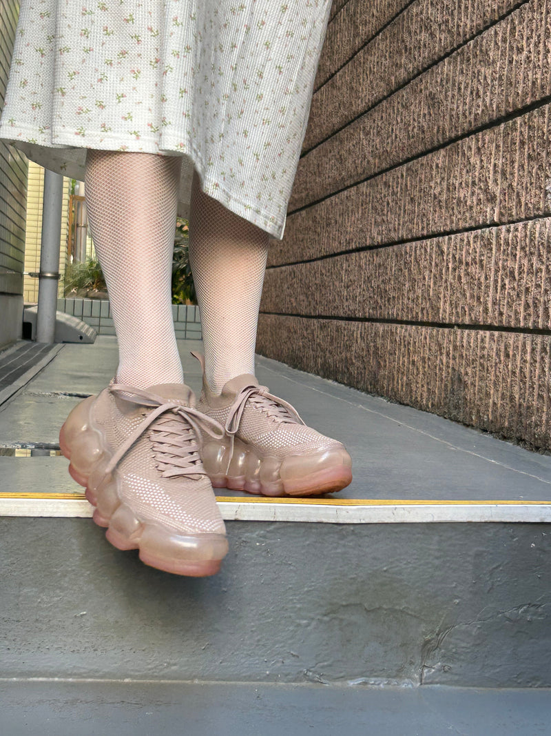 【Gifting】New "Jewelry" Shoes / Nude Camel