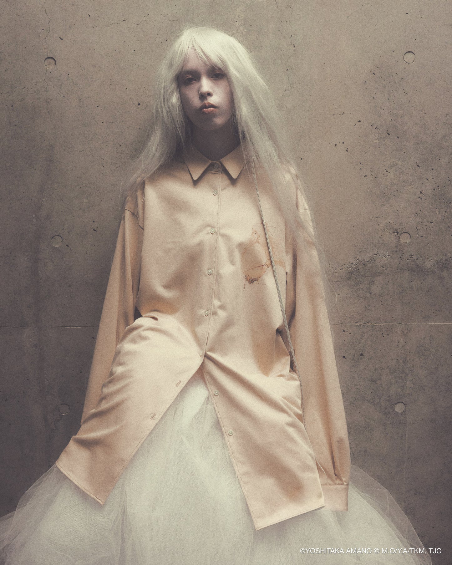 【预购】天使之蛋衬衫 / 米色 / MSTT25B01