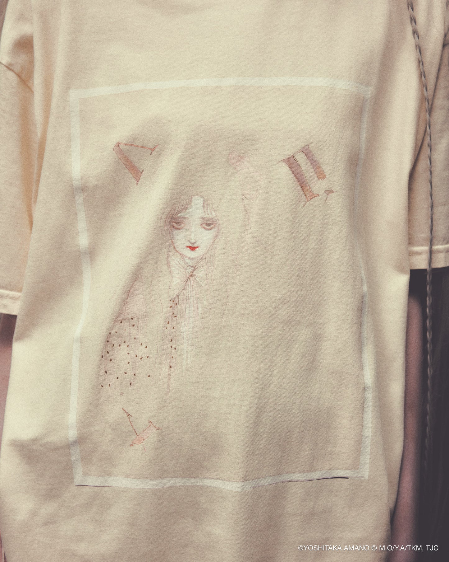 【预购】天使蛋洗T恤 / 米色 / MSTT25T01A