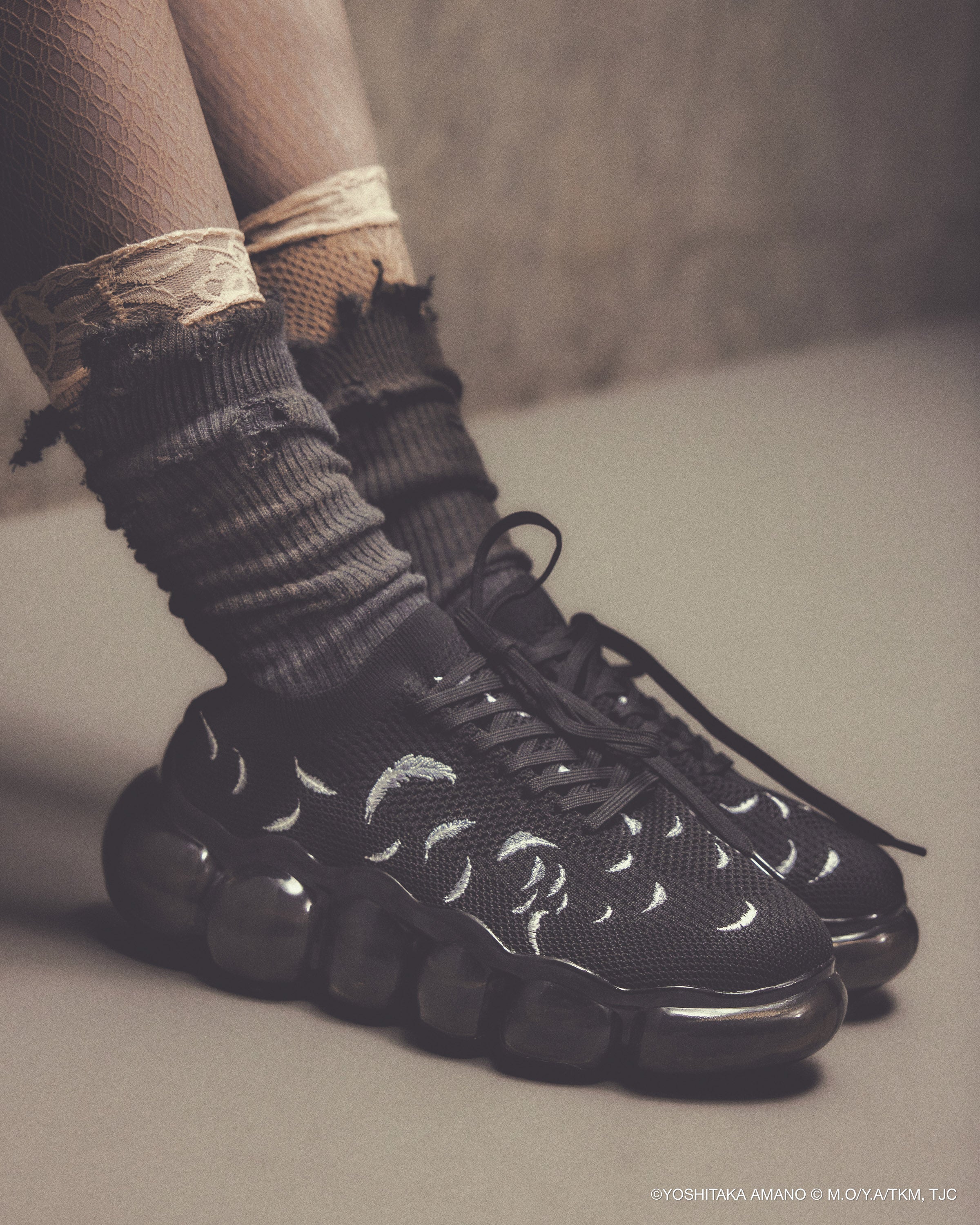 Jewelry Angel's Egg Feather / Black｜MIKIOSAKABE&JennyFax公式