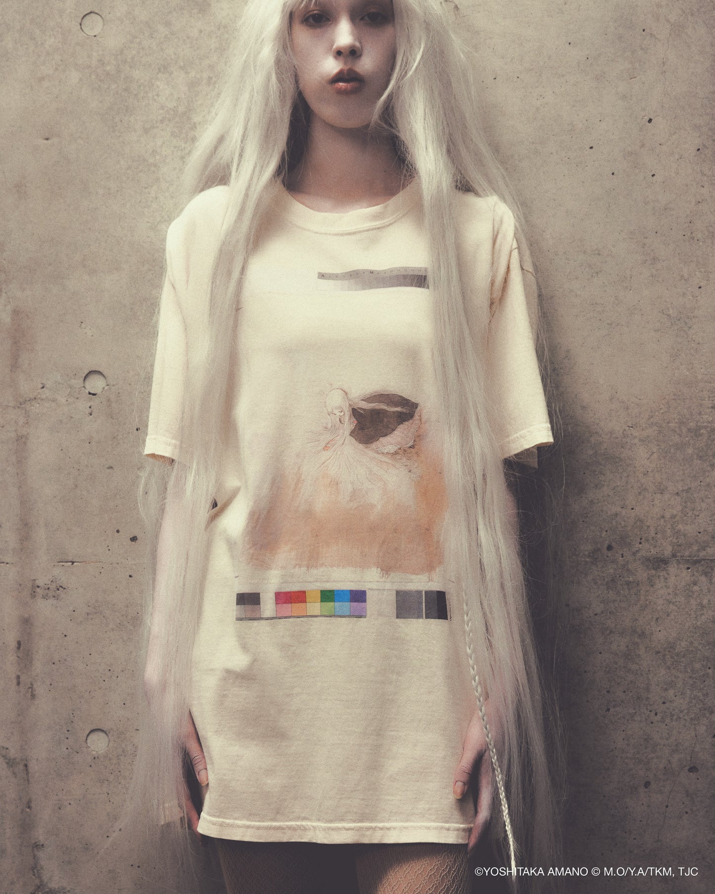 【预购】天使蛋洗T恤 / 米色 / MSTT25T01B