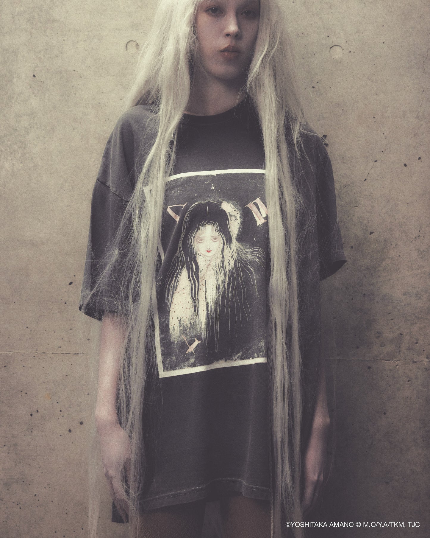 【预购】天使蛋洗T恤 / 黑色 / MSTT25T011A