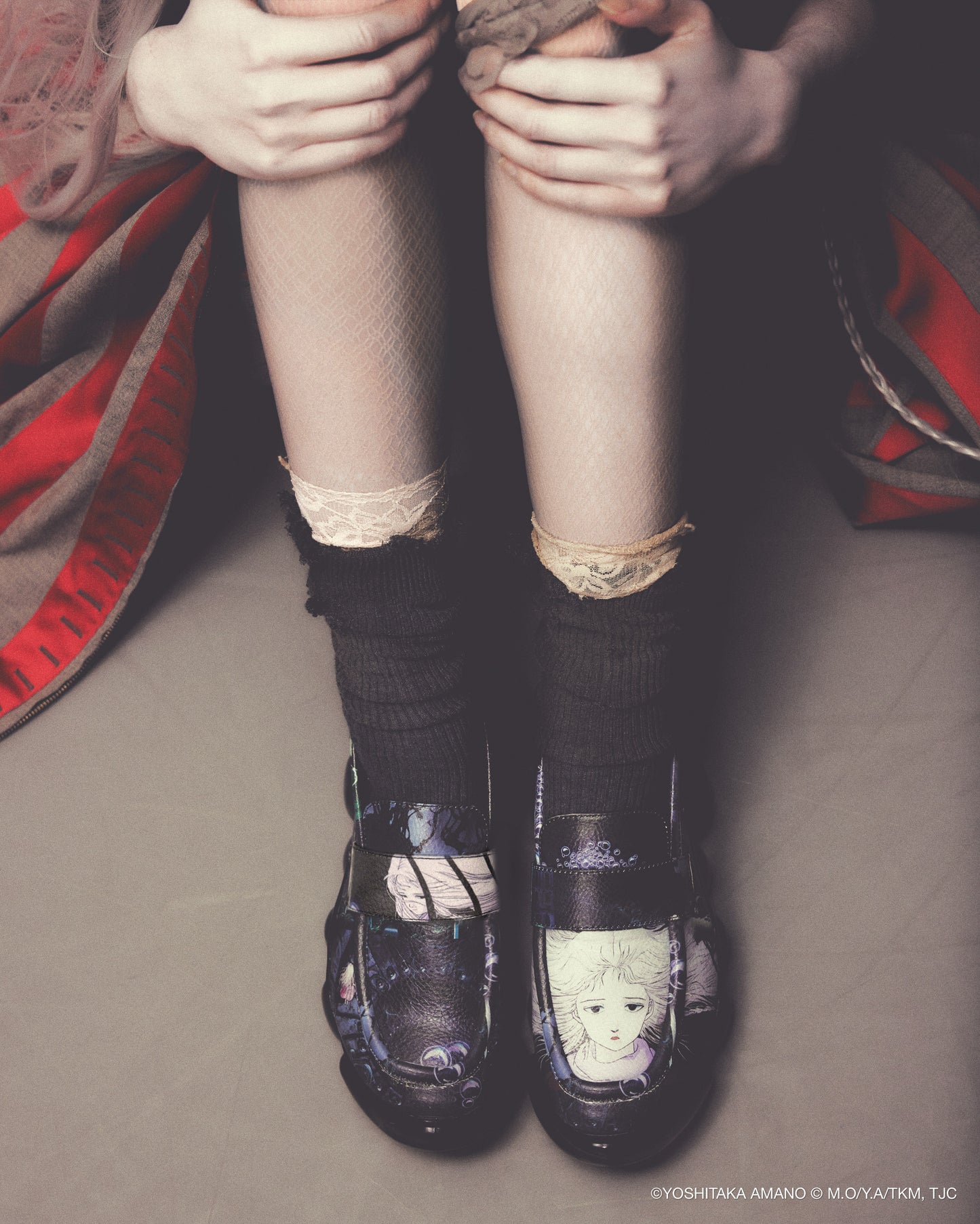 【预购】珠宝天使蛋形乐福鞋 / 黑色 / MSTT25SH02