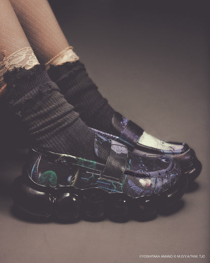 【预购】珠宝天使蛋形乐福鞋 / 黑色 / MSTT25SH02