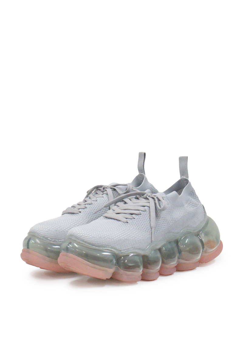 【Gifting】New "Jewelry" Shoes / Pink Gray