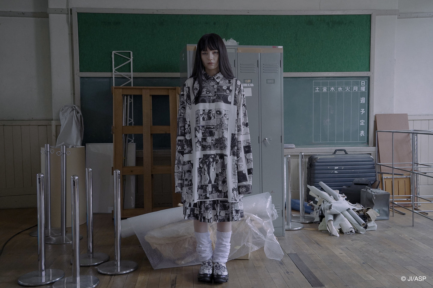 [TM25 Order] Tomie 『Koyubi』 Comic Shirt / White / MSTMB011