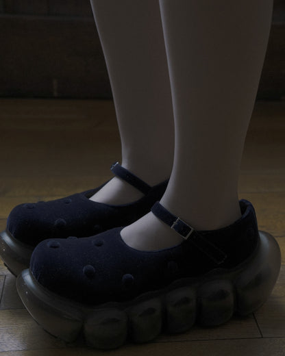 “珠宝”泡泡枕 / 蓝色