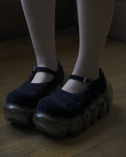 “珠宝”泡泡枕 / 蓝色