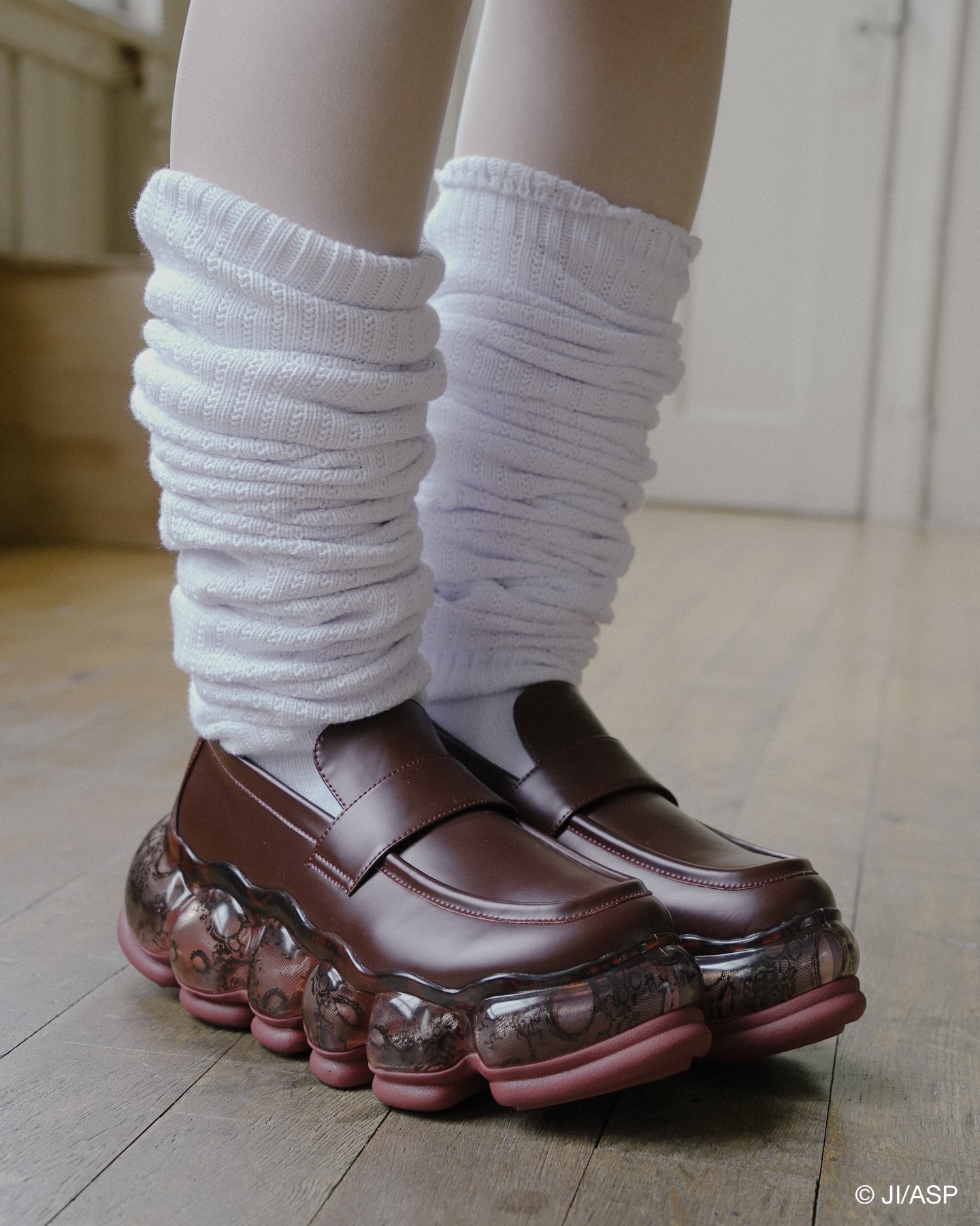 [TM25 Order] New "Jewelry" Tomie 『Moromi』 Print Loafer / Wine / MSTMSH041