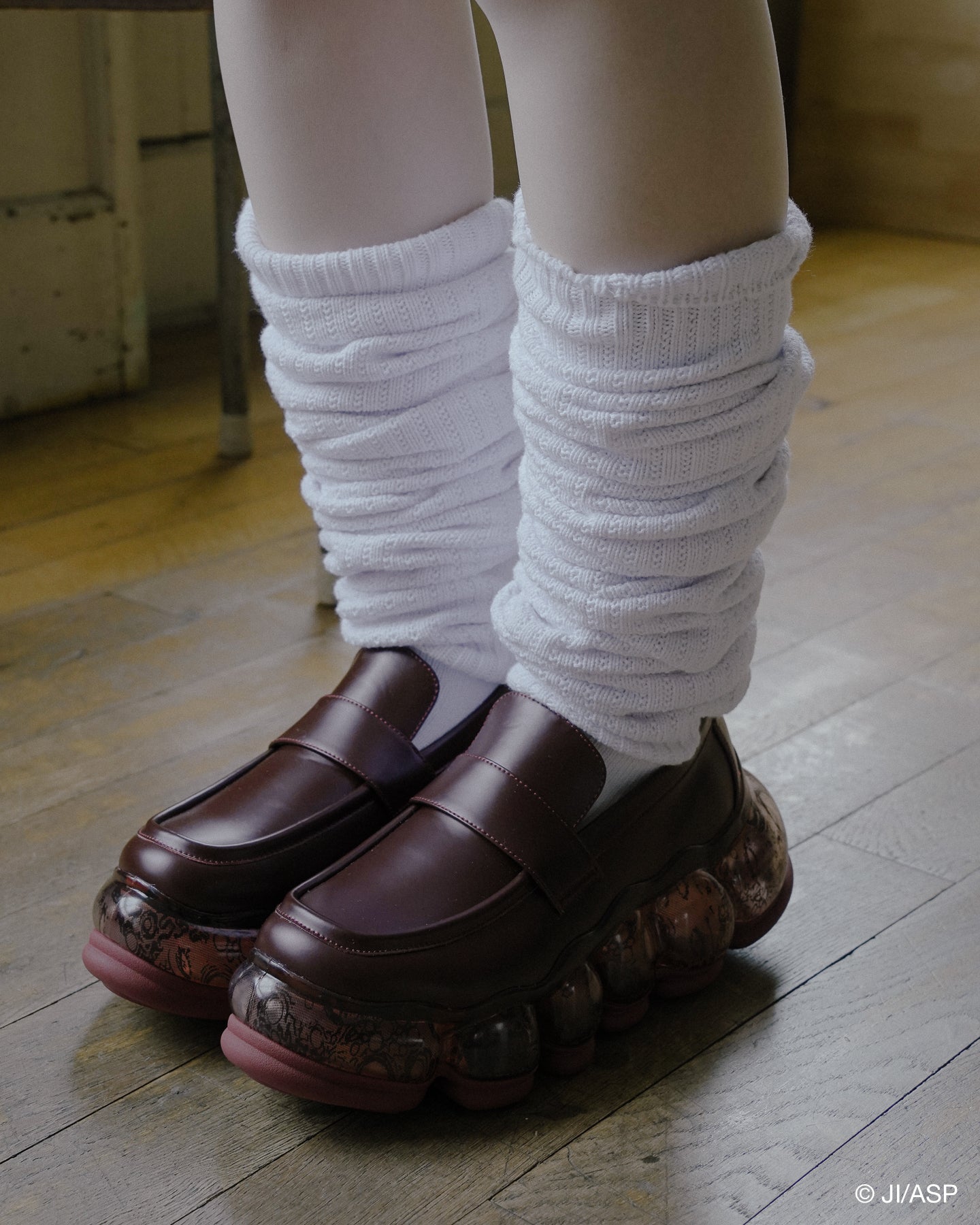 [TM25 Order] New "Jewelry" Tomie 『Moromi』 Print Loafer / Wine / MSTMSH041