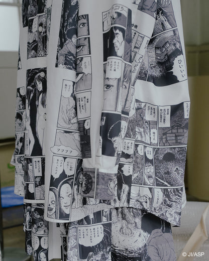 [TM25 Order] Tomie 『Koyubi』 Comic Shirt / White / MSTMB011