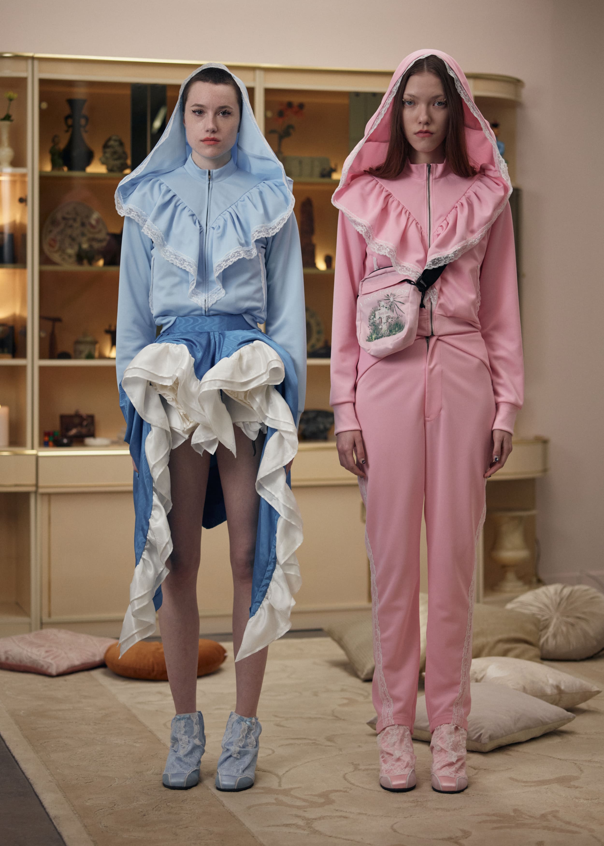 AW26受注】Panty Short Boots / Pink / JFAW26SH01 – MIKIOSAKABE