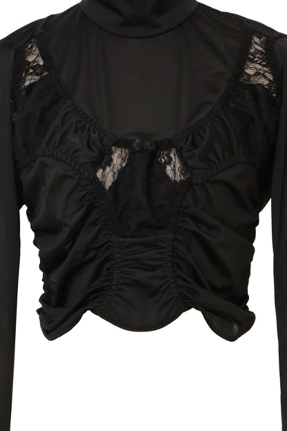 【SS27 Order】Knickers Top / Black / JFSS27T02