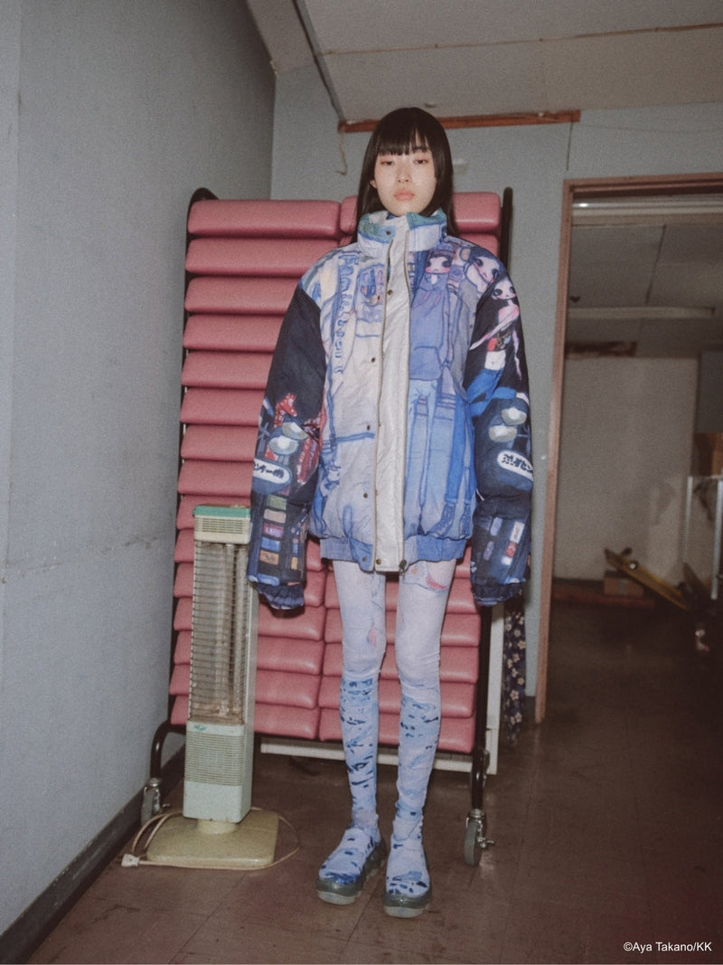 Nylon Down Jacket / Aya Takano x MIKIOSAKABE / MSAW22ATC021A