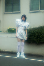 SchoolGirl Spring Dress / White