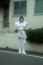 SchoolGirl Spring Dress / White