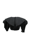 Carrie's Sweetheart Blouse / Black