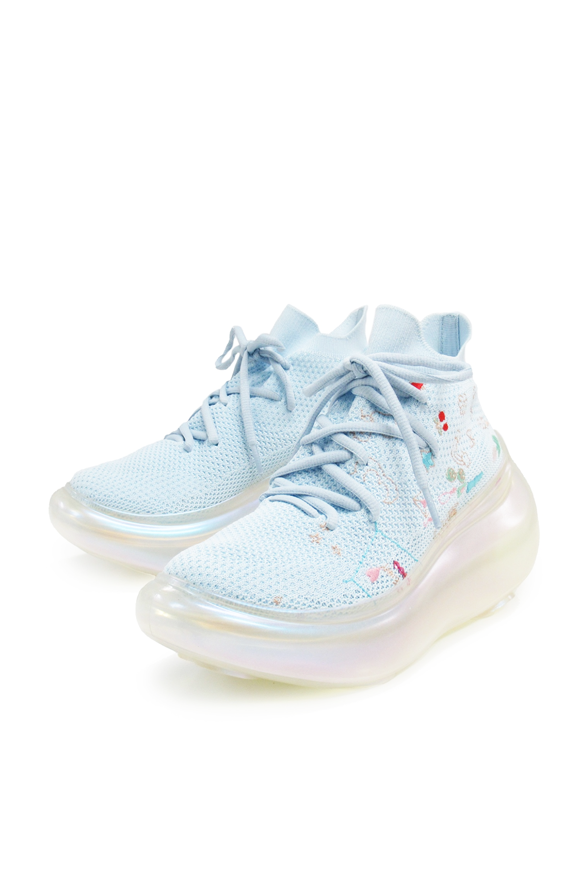 Hana Embroidery Shoes / Aurora Blue