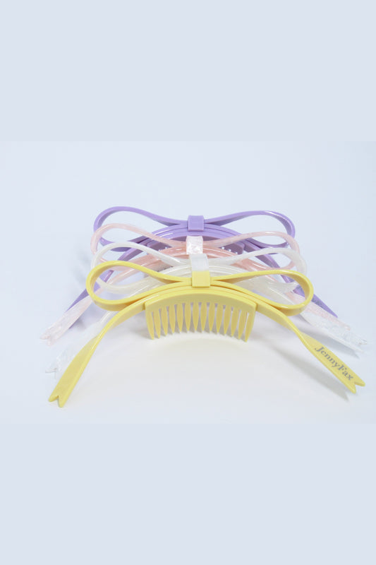 Ribbon hair comb  JennyFax × the skips