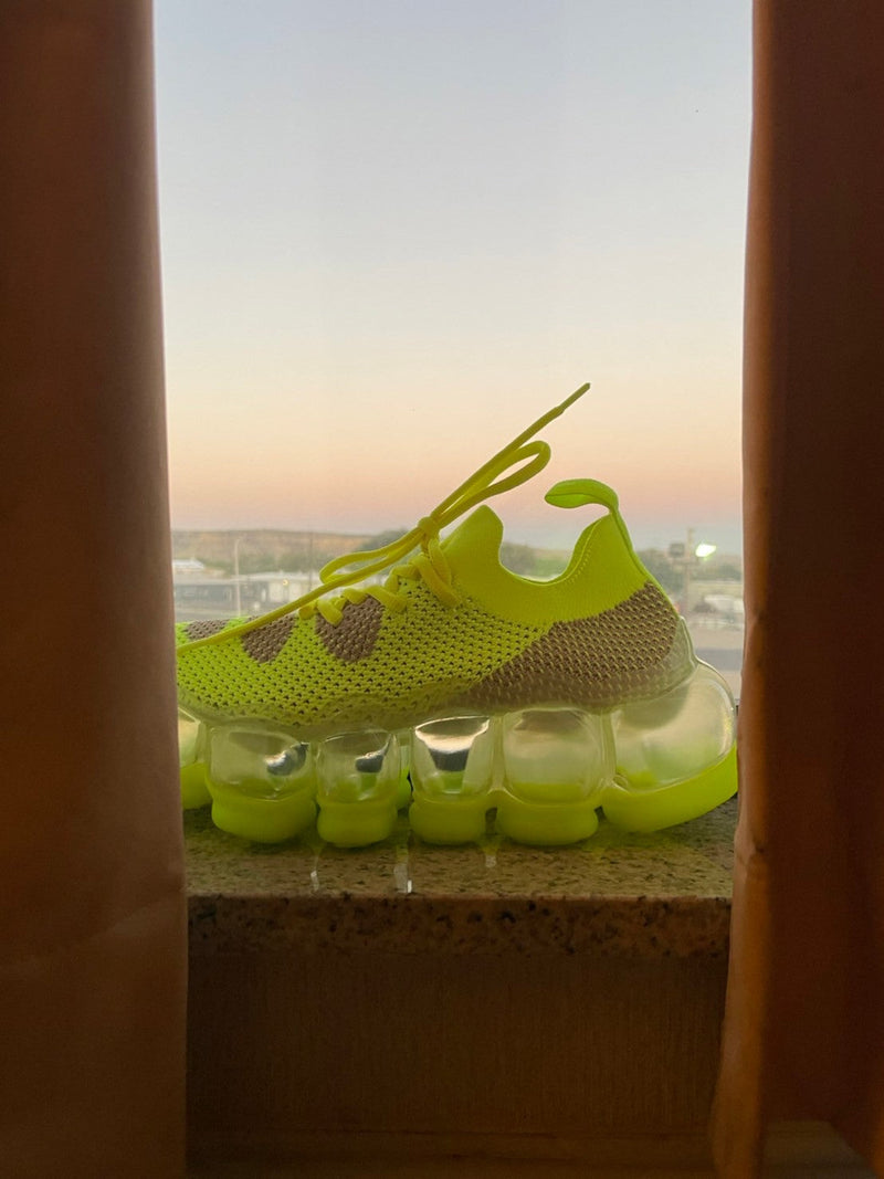 New “Jewelry” Shoes / Neon Yellow
