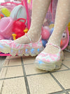 "Jewelry" Ballet Shoes / Aurora Pink
