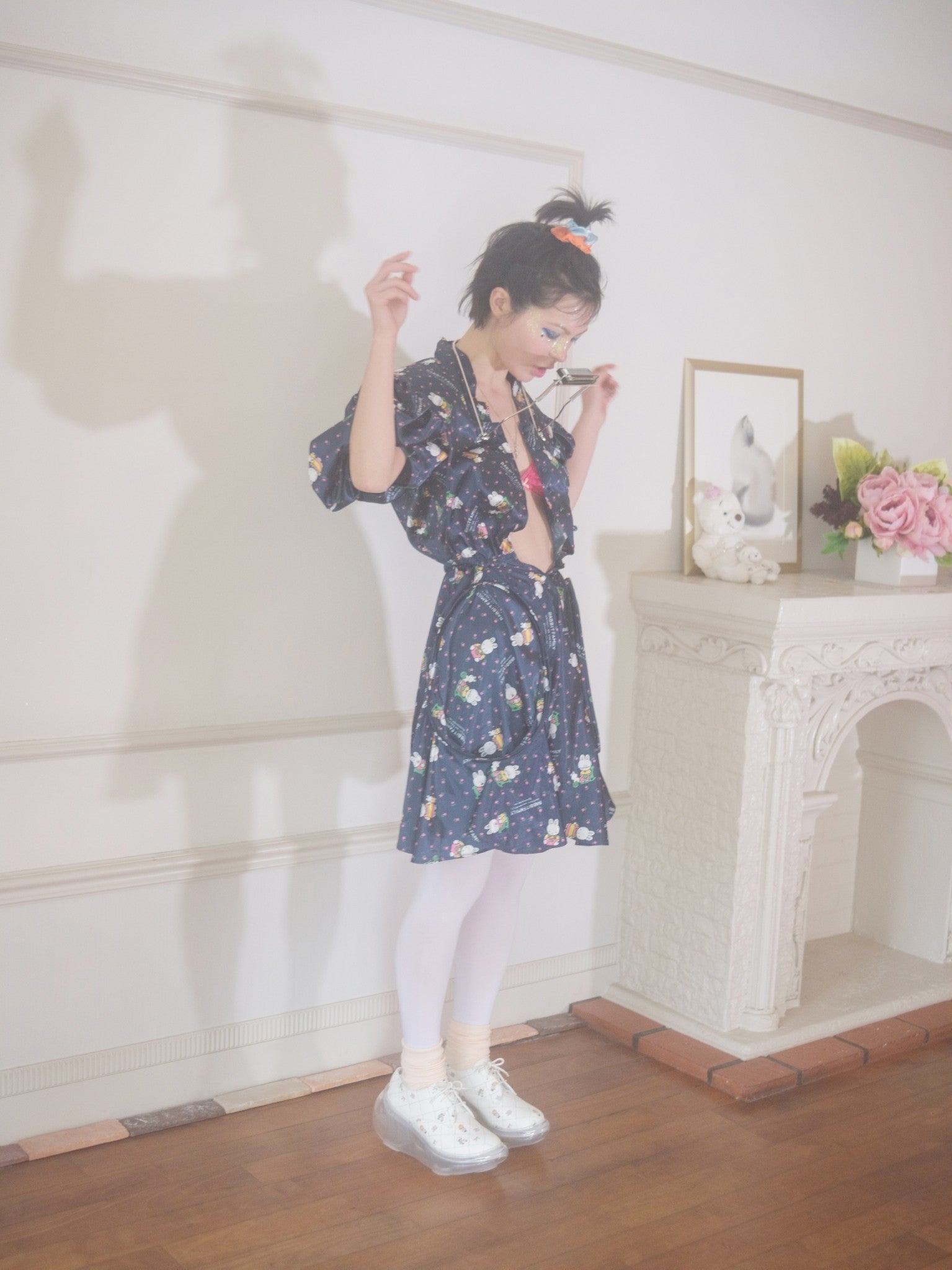 Classic Print Shoes / White Cartoon｜MIKIOSAKABE&JennyFax公式