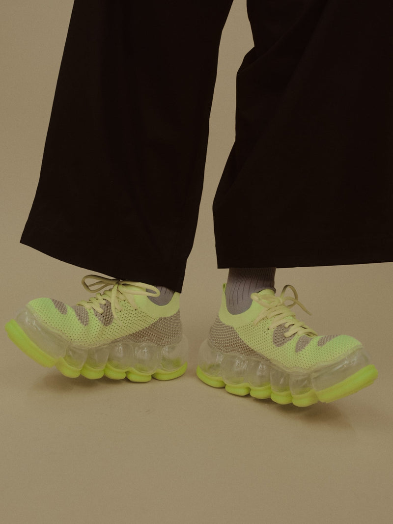 New “Jewelry” Shoes / Neon Yellow